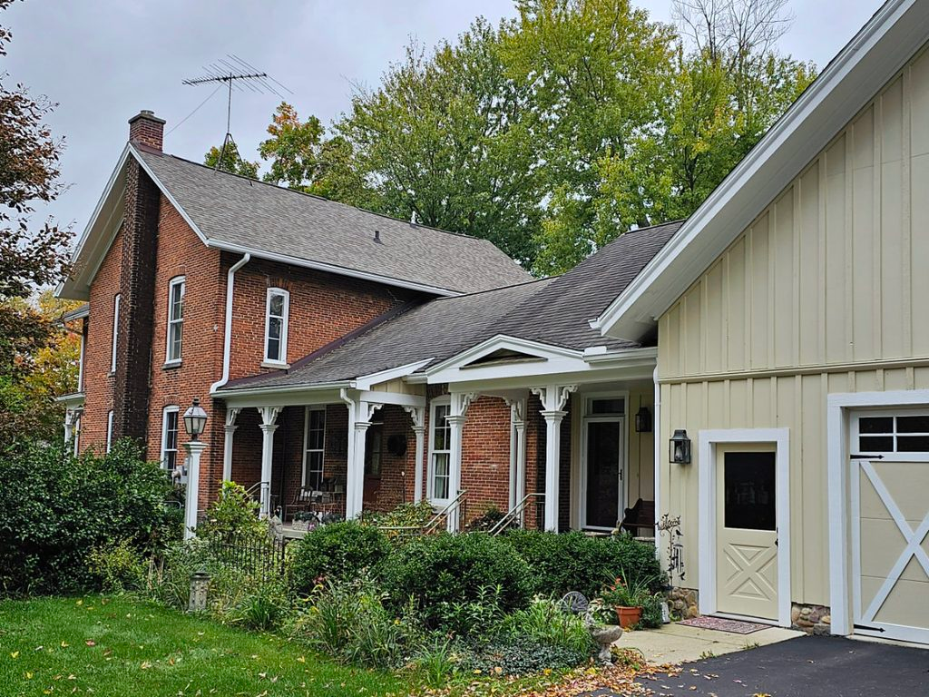 Historic window replacement project on an 1865 home in Coldwater, Michigan