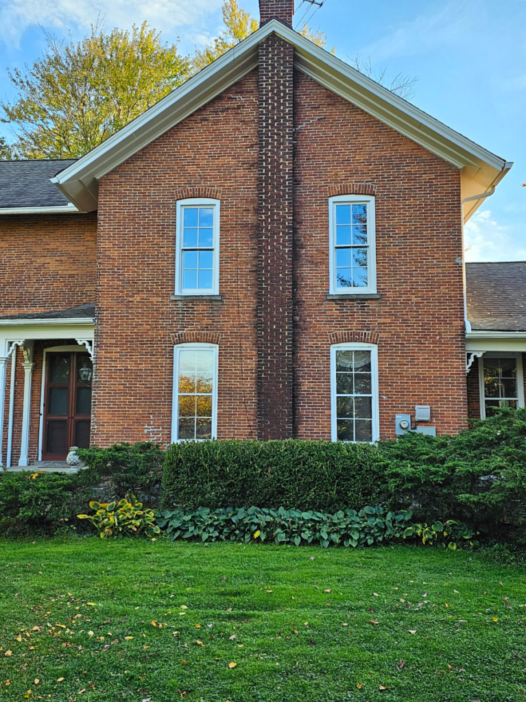 Historic window replacement project in Coldwater, Michigan